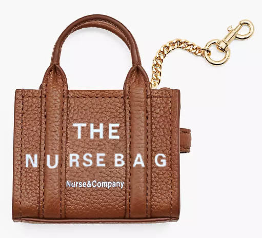 Mini Tote Bag/ Charm