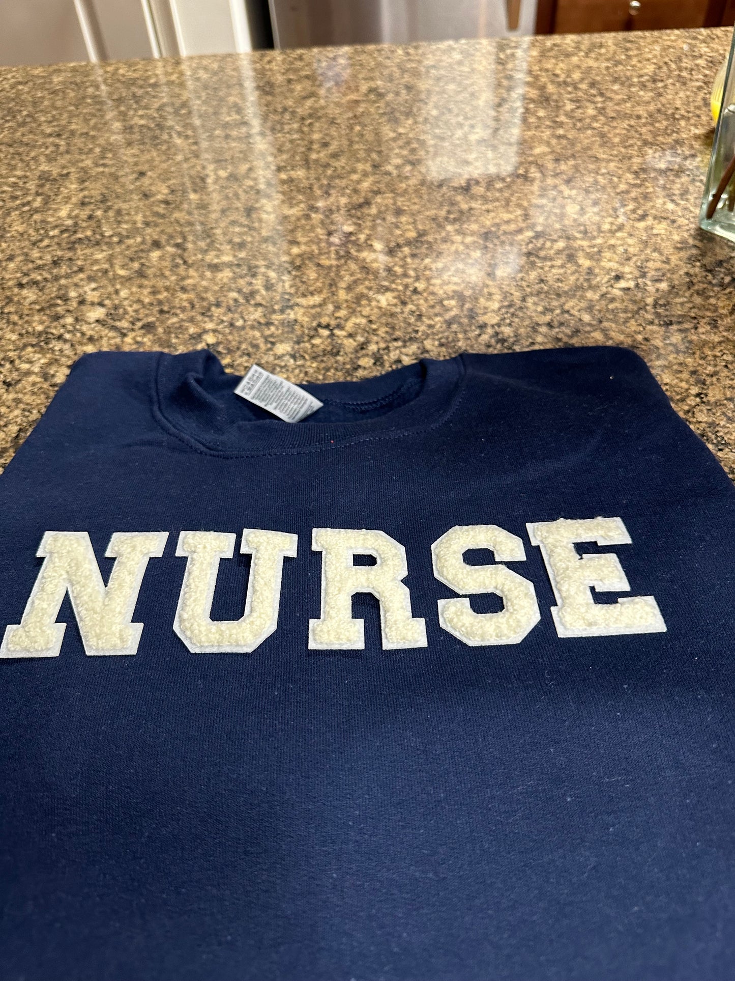 Varsity Style Nurse sweatshirt