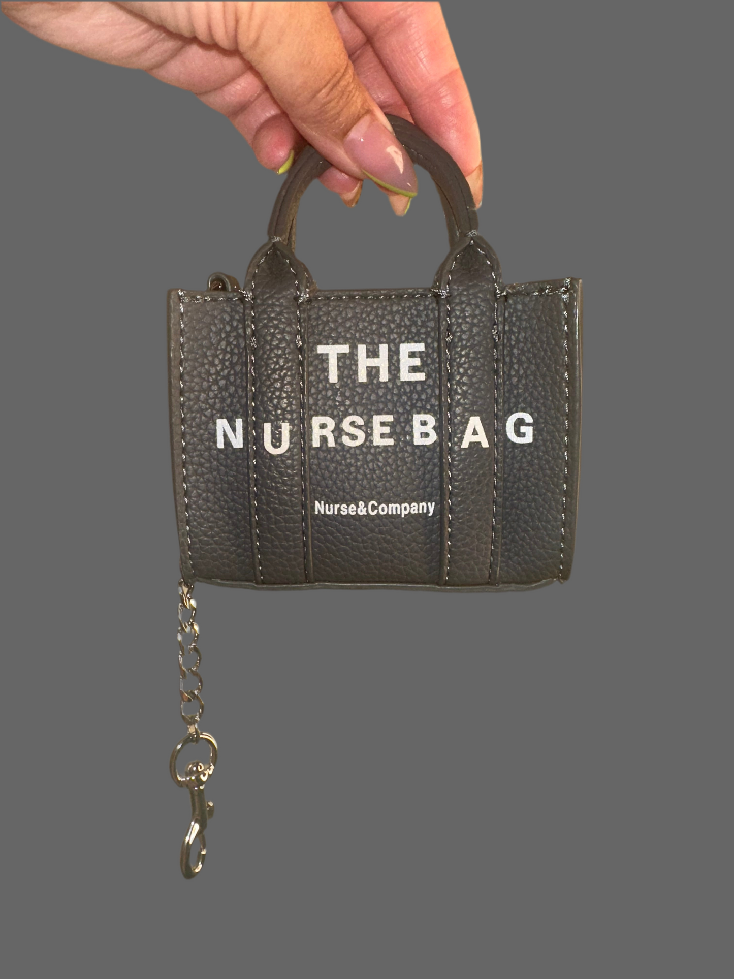 Mini Tote Bag/ Charm