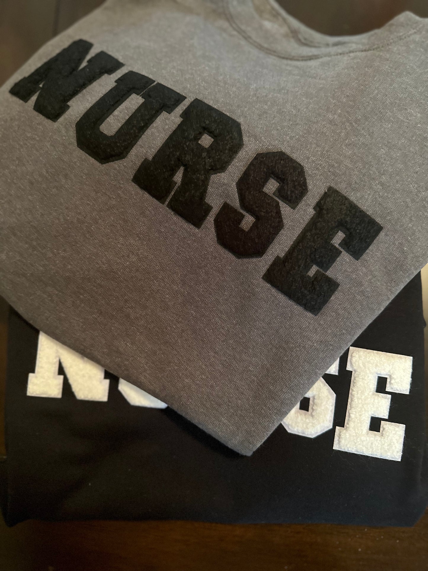 Varsity Style Nurse sweatshirt