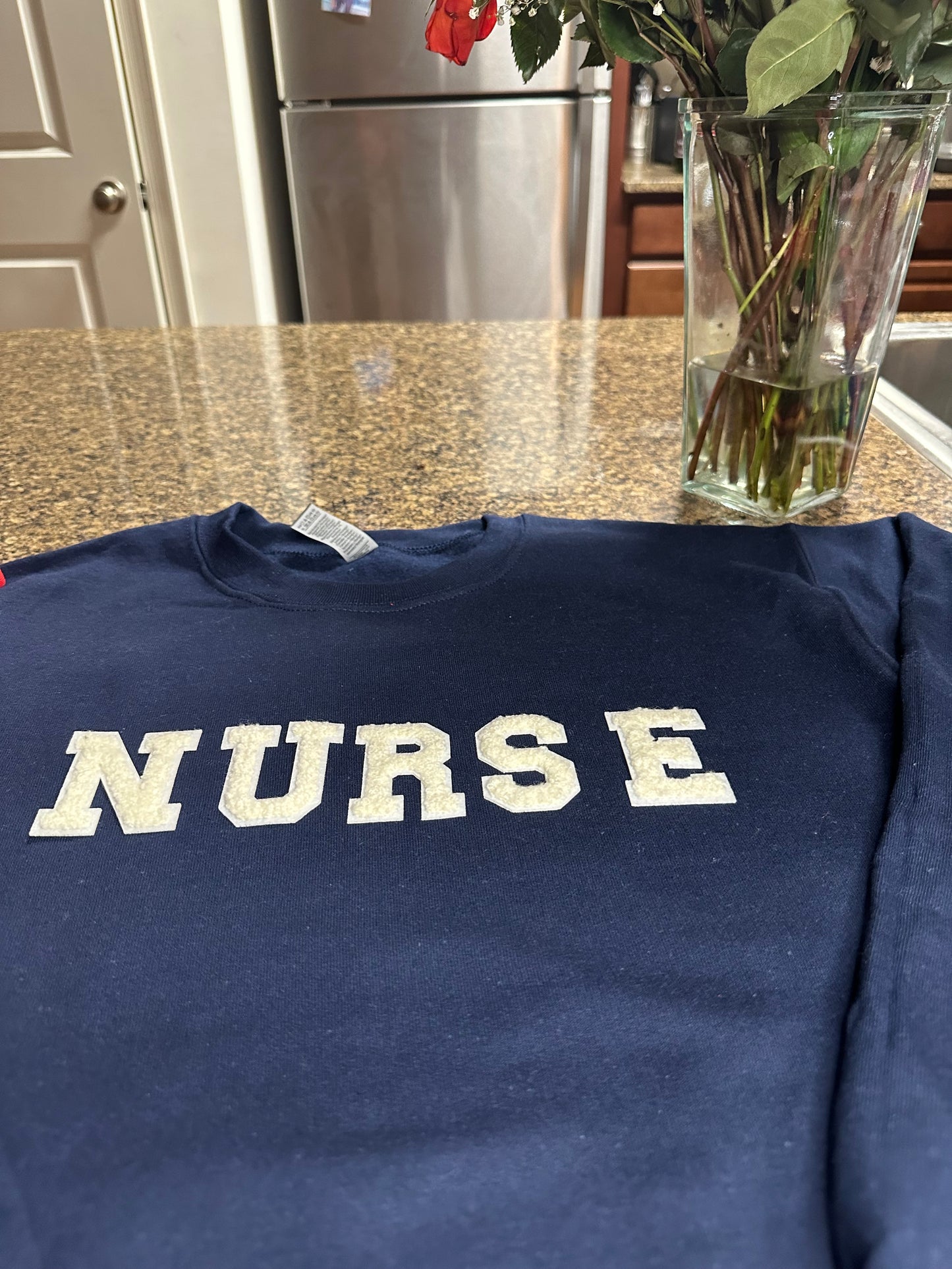 Varsity Style Nurse sweatshirt