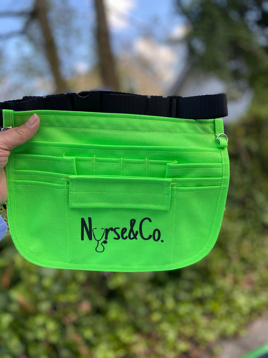 Neon Green Luxe Nurse Fanny Pack